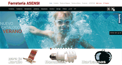 Desktop Screenshot of ferreteria-asensi.com