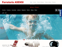Tablet Screenshot of ferreteria-asensi.com